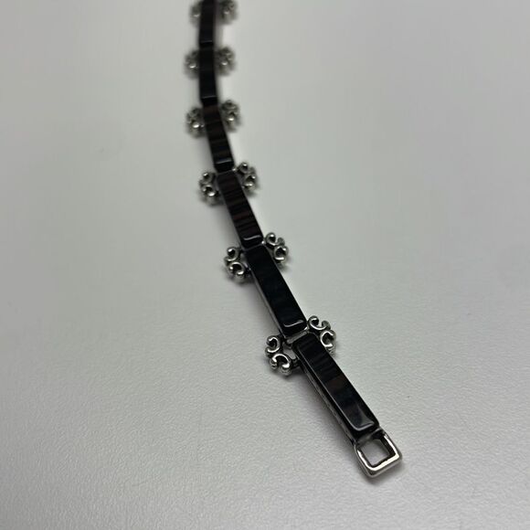 Brown & Silver Bracelet – Elegant & Stylish - Picture 1 of 3